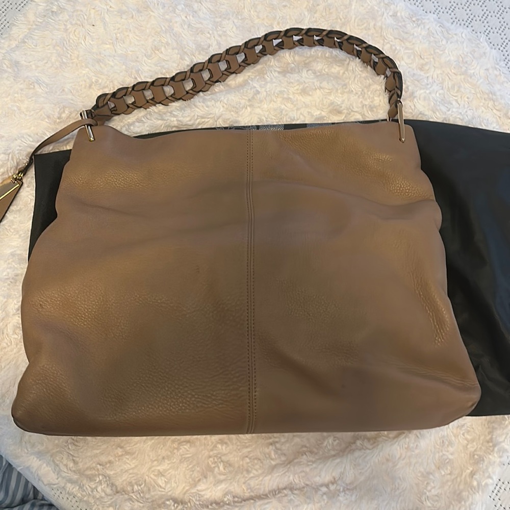 Vince Camuto tan bag leather